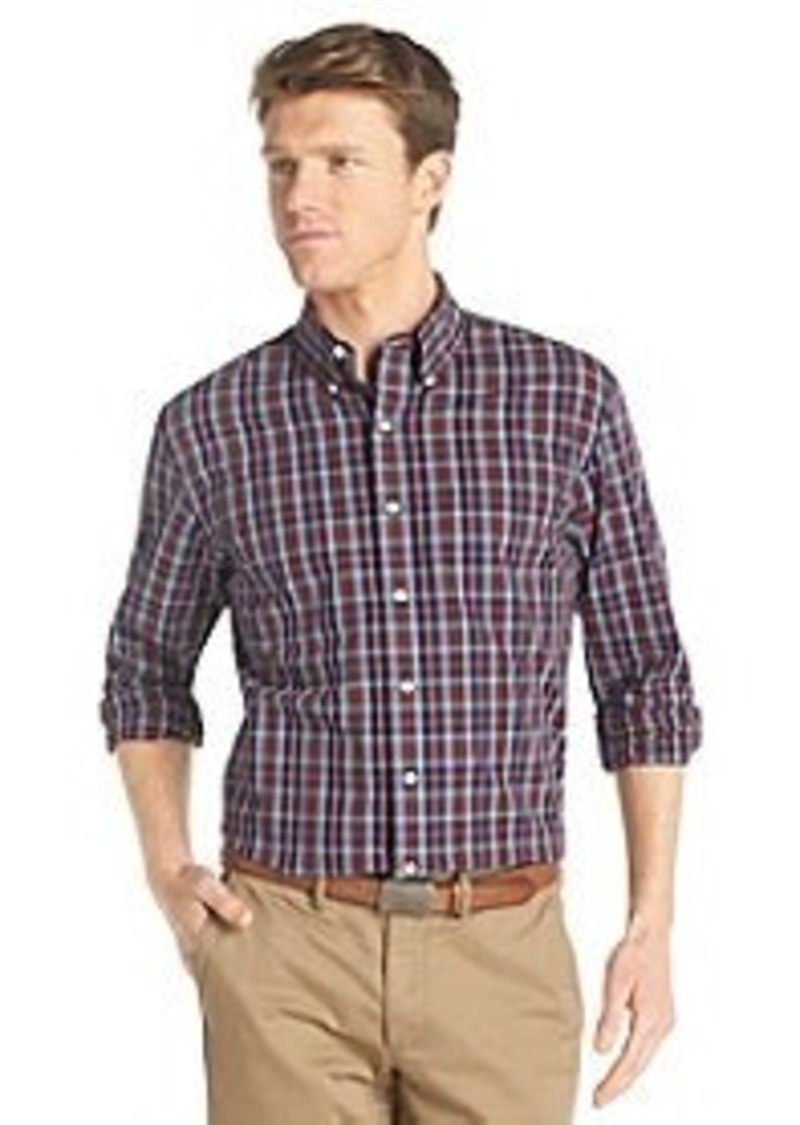 Izod Izod® Men's Tartan Long Sleeve Woven Shirt | Tops