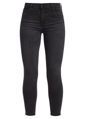 J Brand 835 Mid-Rise Crop Skinny Jeans