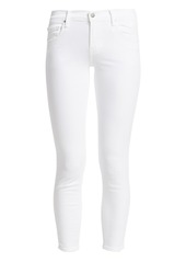 J Brand 835 Mid-Rise Sateen Crop Skinny Jeans