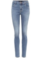 J Brand High-rise skinny jeans