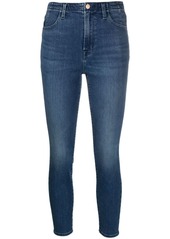 J Brand high-waisted skinny jeans