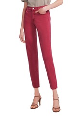 J Brand Adele Mid Rise Straight Jeans in Majentuh