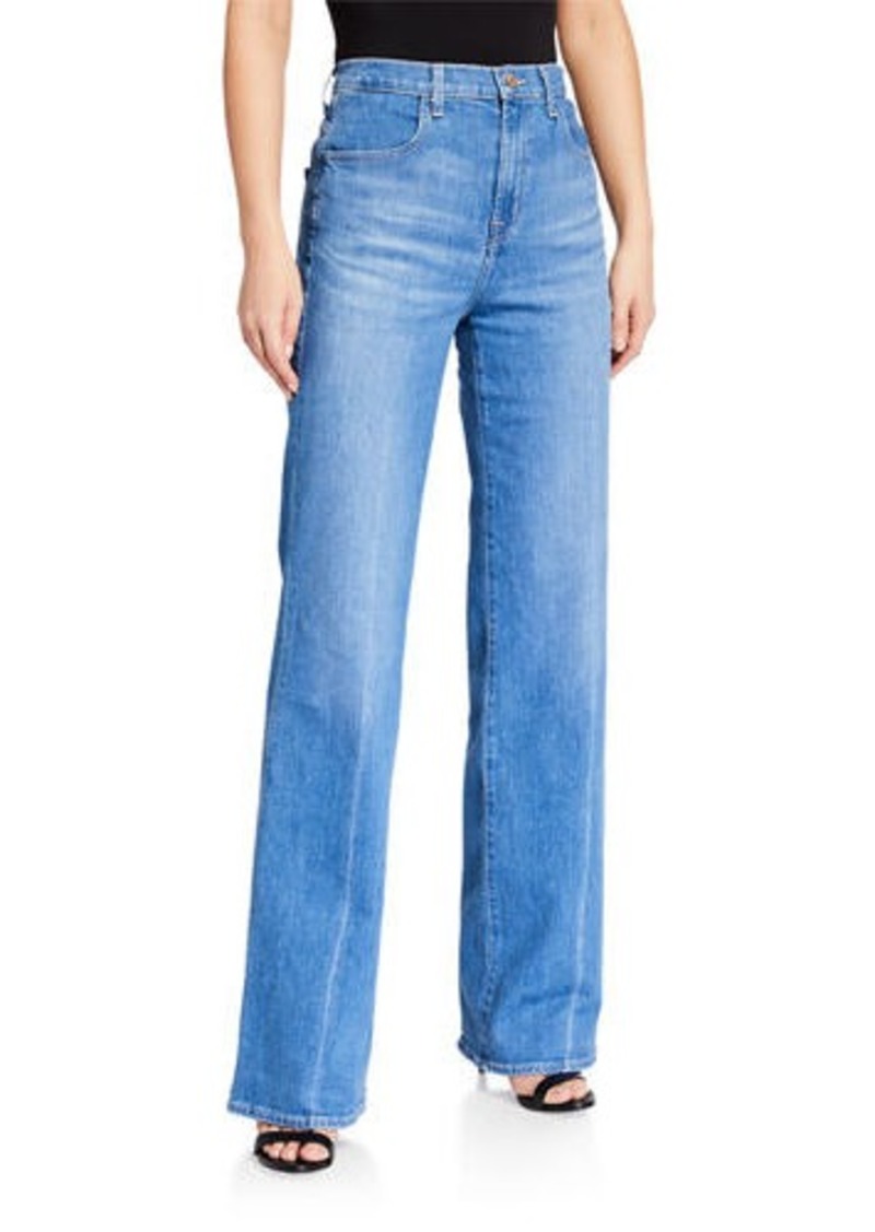 J Brand Joan High-Rise Wide-Leg Jeans