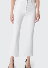 J Brand Lillie High-Rise Crop Flare Jeans