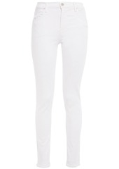J Brand Woman High-rise Skinny Jeans White