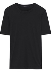 J Brand Woman Cotton And Modal-blend Jersey T-shirt Black