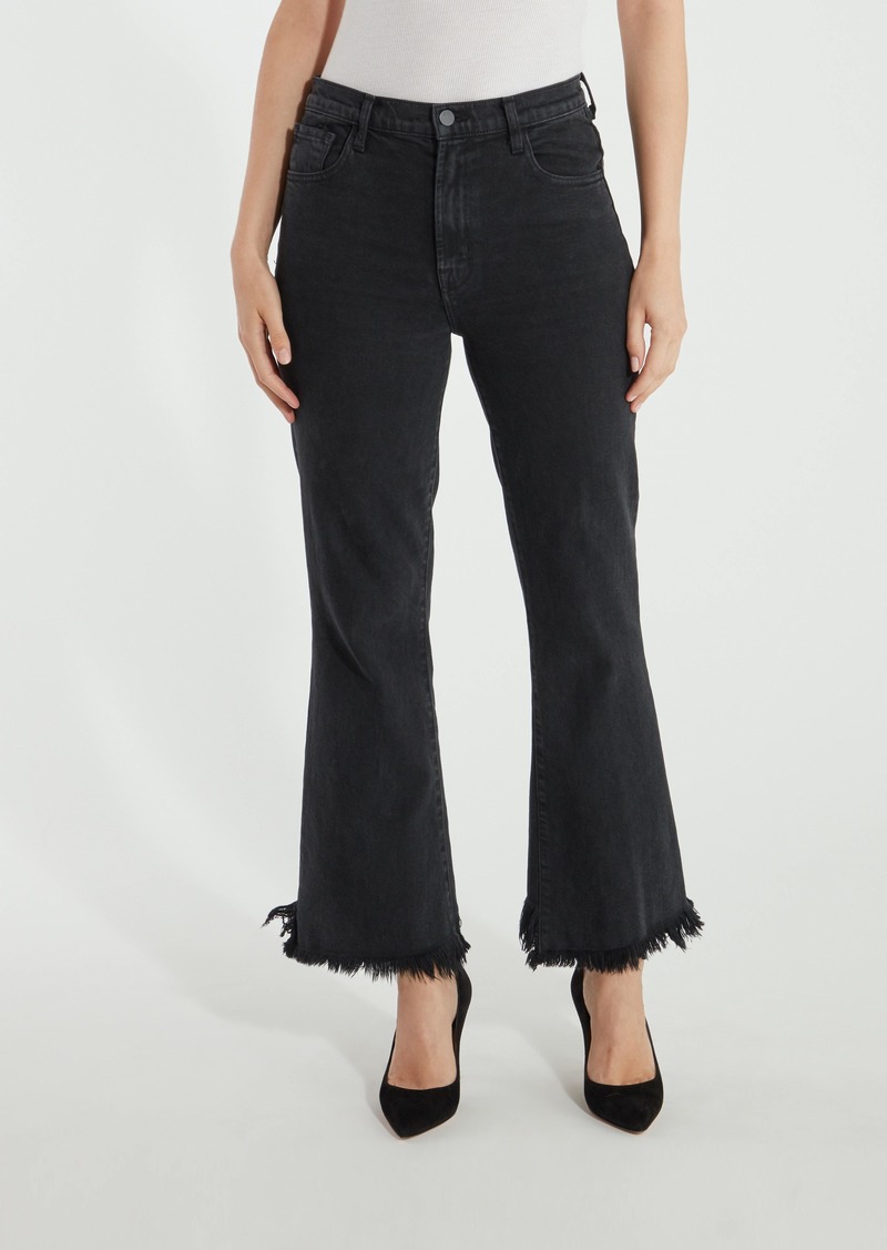 j brand julia high rise flare