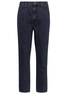 J Brand Pleated Peg high-rise tapered jeans
