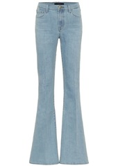 J Brand Valentina high-rise flared jeans