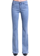 J Brand Valentina High Waist Flared Cotton Jeans