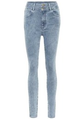 J Brand x Elsa Hosk Saturday high-rise skinny jeans