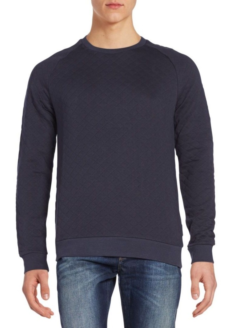 J. Lindeberg J. Lindeberg Quilted Cotton Jersey Sweater | Sweaters ...