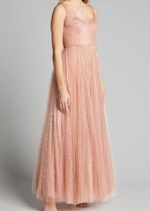 J. Mendel Tulle Pleated Gown