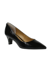 J. Renee Asilah Pointed Toe Pump in Black Faux Patent Leather at Nordstrom