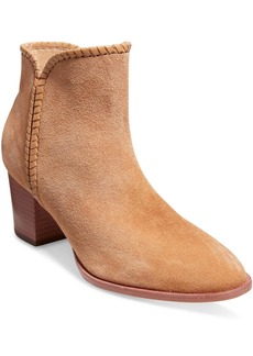 Jack Rogers Cassidy Womens Suede Block Heel Ankle Boots