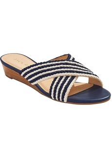 Jack Rogers Dolphin Mini Womens Woven Slip-On Wedge Sandals