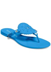 Jack Rogers Georgica Womens Jelly Man Made Thong Sandals