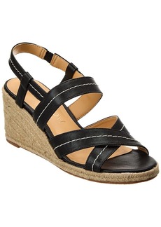 Jack Rogers Polly Leather Mid Wedge Sandal