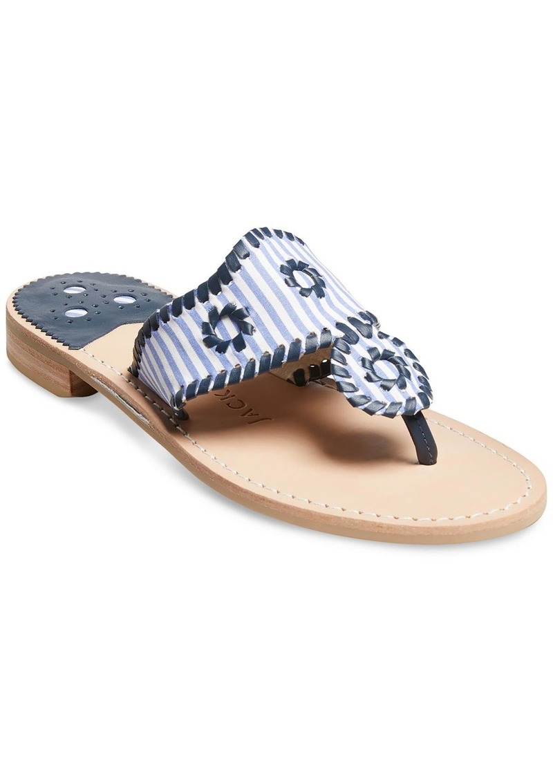 Jack Rogers Jacks Flat Sandal Womens Thong Slides Thong Sandals