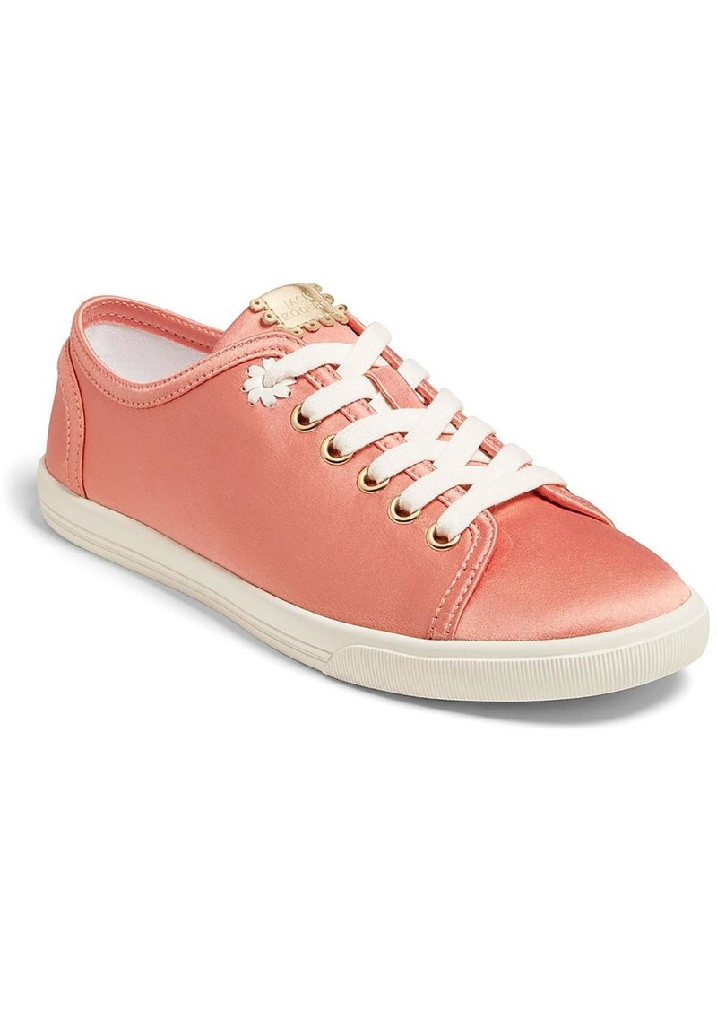 Jack Rogers Lia Womens Satin Lace-Up Casual And Fashion Sneakers