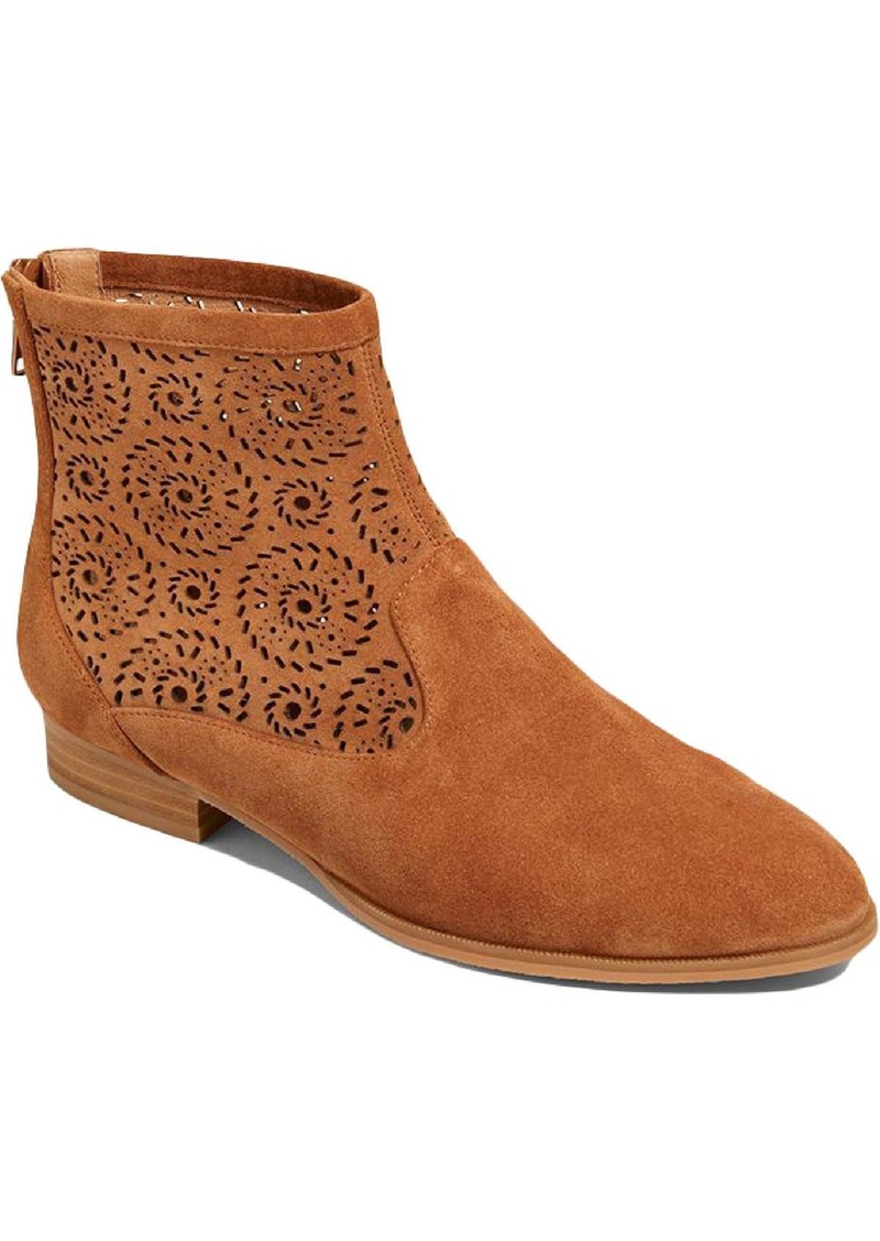 Jack Rogers Ronnie Womens Suede Almond Toe Ankle Boots