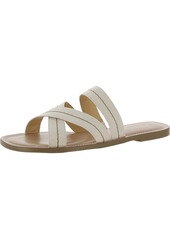 Jack Rogers Sara Stitch Womens Criss-Cross Front Slip-On Slide Sandals