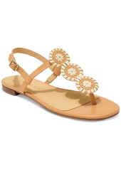 Jack Rogers Walsh Sandal Womens Leather Slingback Thong Sandals