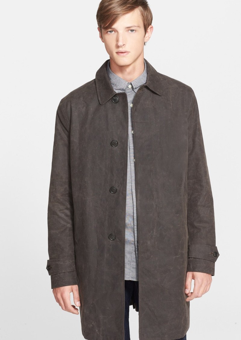 Jack Spade Jack Spade 'Waxwear' Water Resistant Waxed Canvas Trench ...