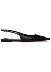 Jacquemus 10mm Duelo P Leather Slingback Flats