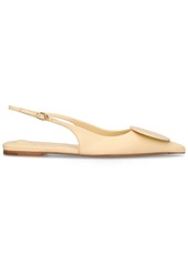 Jacquemus 10mm Duelo P Leather Slingback Flats