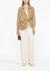 Jacquemus La Chemise Bahia draped shirt