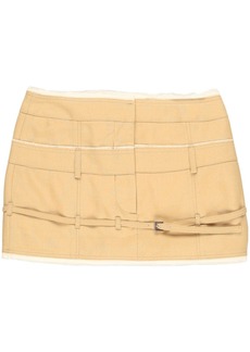 Jacquemus Caraco belted miniskirt