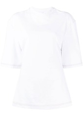 Jacquemus contrasting-stitch cotton T-shirt