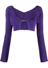 Jacquemus La Maille Pralu cropped cardigan