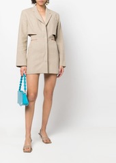 Jacquemus Bari cut-out blazer dress