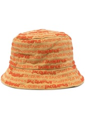 Jacquemus embroidered-logo bucket hat