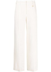 Jacquemus Ficelle linen-blend trousers