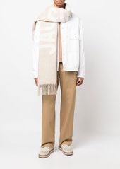 L'Echarpe Jacquemus virgin-wool scarf