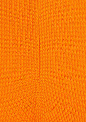 JACQUEMUS - Arancia ribbed-knit shorts - Orange - FR 32