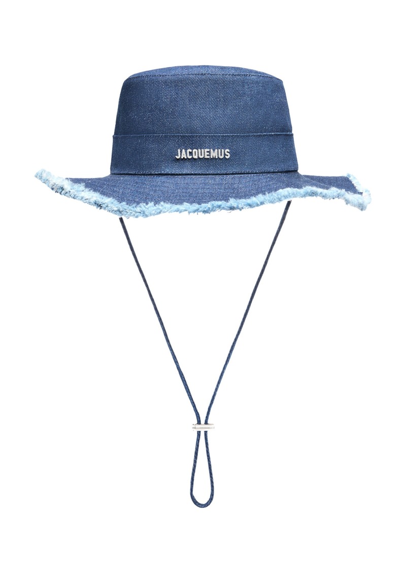 Jacquemus - Artichaut Denim Bucket Hat - Medium Wash - EU 60 - Moda Operandi