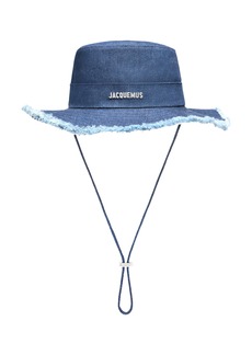 Jacquemus - Artichaut Denim Bucket Hat - Medium Wash - EU 58 - Moda Operandi