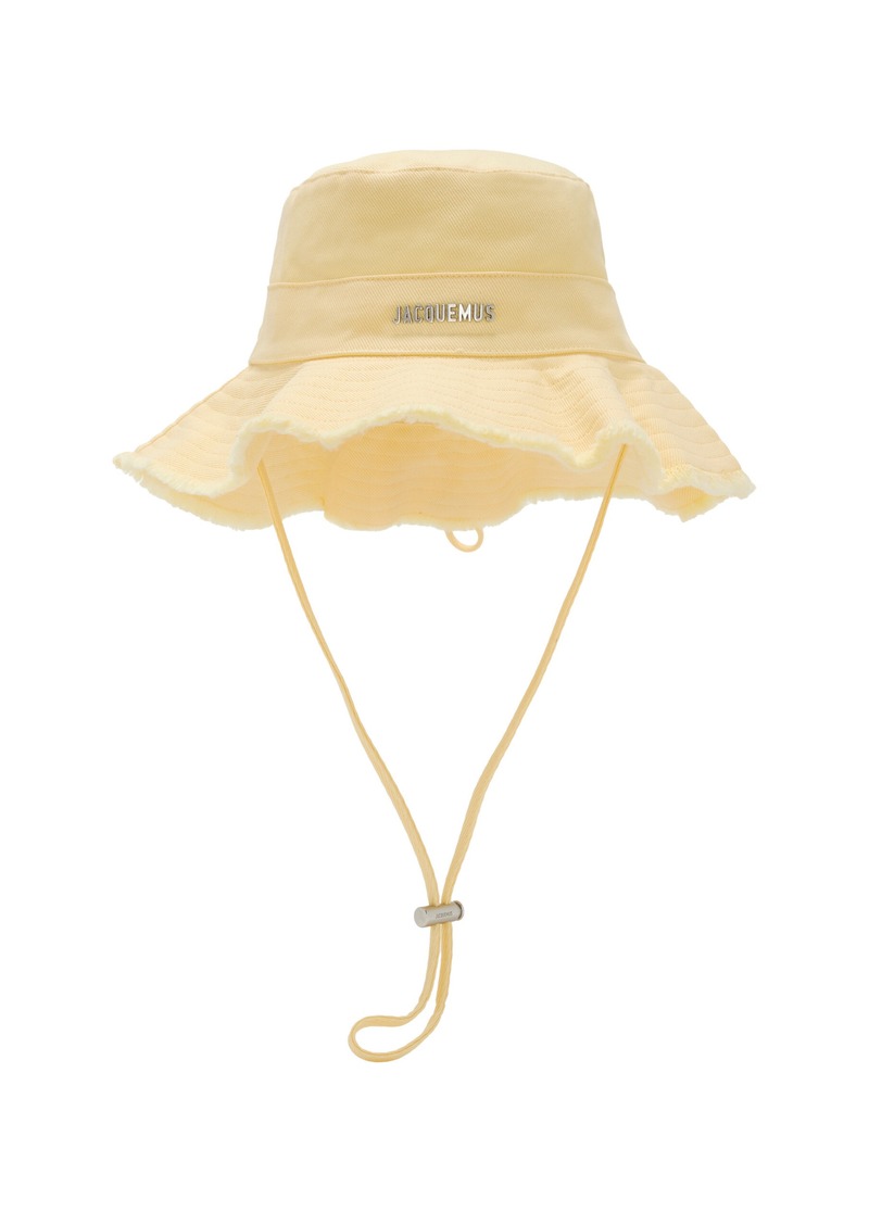 Jacquemus - Artichaut Denim Bucket Hat - Yellow - EU 60 - Moda Operandi