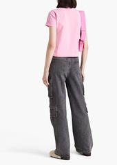JACQUEMUS - Camargue logo-print cotton-jersey T-shirt - Pink - XXS