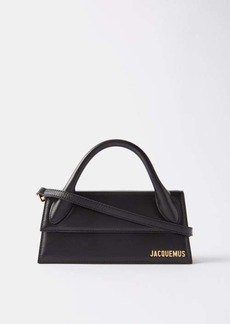 Jacquemus - Chiquito Long Leather Handbag - Womens - Black