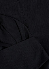 JACQUEMUS - Crema knotted cotton-blend jacquard skirt - Blue - FR 40