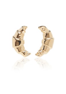 Jacquemus - Croissant Gold-Tone Earrings - Gold - OS - Moda Operandi - Gifts For Her