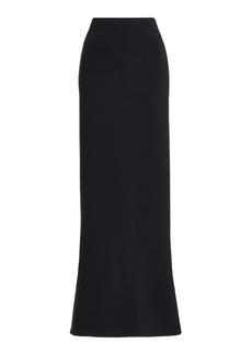 Jacquemus - Escala Knit Maxi Skirt - Black - S - Moda Operandi