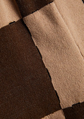 JACQUEMUS - Gelato checked cotton-blend shorts - Brown - FR 32