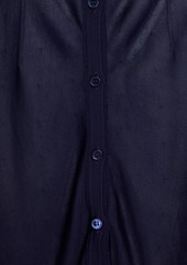 JACQUEMUS - Lagoa cold-shoulder knitted halterneck maxi dress - Blue - FR 34