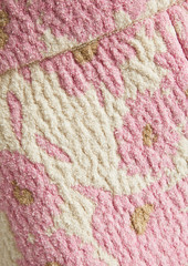 JACQUEMUS - Le Bagnu jacquard-knit cotton-blend shorts - Pink - FR 38